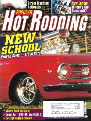 POPULAR HOT RODDING 1999 OCT - COATES, INTAKE SHOOTOUT, CUDAS